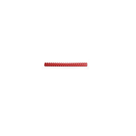 Grzbiety do bindowania plastikowe GBC Combs, A4, 21 mm, czerwone kod: 4028662