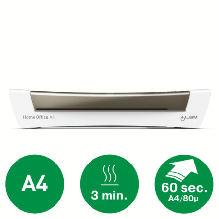 Laminator Leitz iLAM Home Office A4 kod: 73680089 + kurier GRATIS!