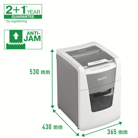 Niszczarka Leitz IQ AutoFeed 100 P4 kod: 80110000