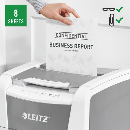 Niszczarka Leitz IQ AutoFeed 150 P4 kod: 80130000