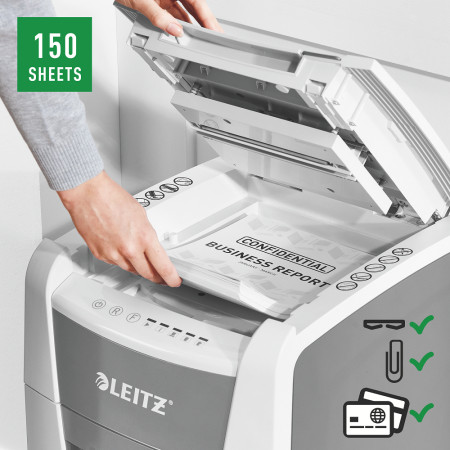 Niszczarka Leitz IQ AutoFeed 150 P5 kod: 80140000