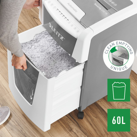 Niszczarka Leitz IQ AutoFeed 300 P5 kod: 80160000