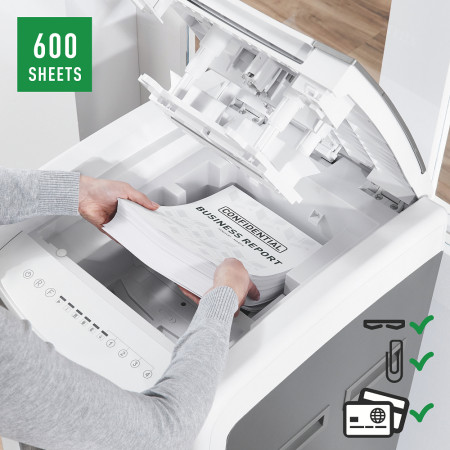 Niszczarka Leitz IQ AutoFeed 600 P4 kod: 80170000