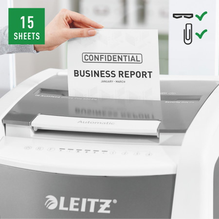 Niszczarka Leitz IQ AutoFeed 600 P4 kod: 80170000