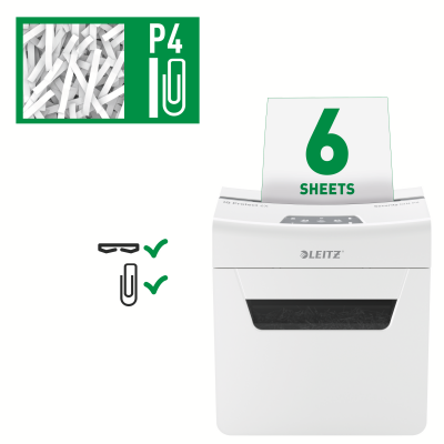Niszczarka Leitz IQ Protect 6 P4 kod 80900000