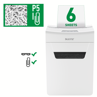 Niszczarka Leitz IQ Protect 6 P5 kod 80950000