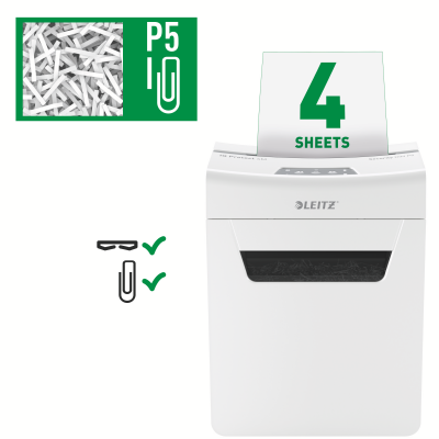 Niszczarka Leitz IQ Protect 4 P5 kod 80940000