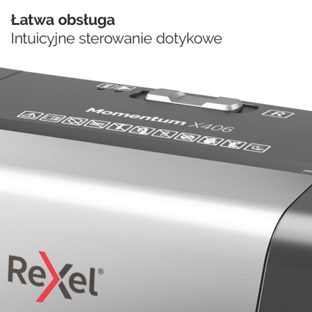Niszczarka Rexel Momentum X406 kod: 2104569EU + kurier GRATIS!