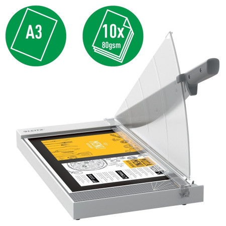 Gilotyna Leitz Precision Home Office A3, do 10 kartek 90200000