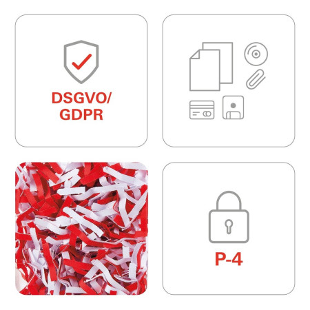 Niszczarka HSM Securio P40i P4 kod: 1883121