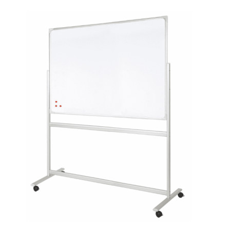 Tablica 2x3 dwustronna, mobilna, lakierowana, magnetyczna, suchościeralna 120 x 90 cm kod: TDS129