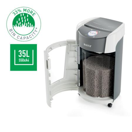 Niszczarka Leitz IQ Optimax P5, kod: 83600000 - kosz
