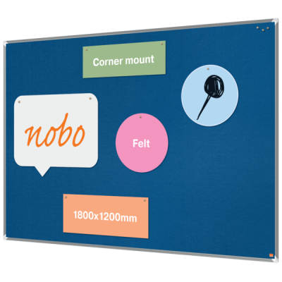 Filcowa tablica informacyjna Nobo Premium Plus, 1800 x 1200 mm, kod: 1915192