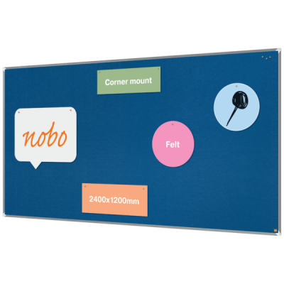 Filcowa tablica informacyjna Nobo Premium Plus,  2400 x 1200 mm, kod: 1915193