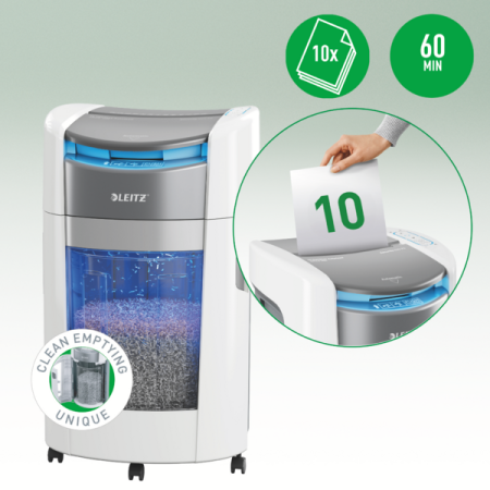 Niszczarka Leitz IQ Optimax AutoFeed 300 P4 kod: 80420000