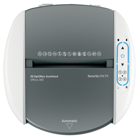 Niszczarka Leitz IQ Optimax AutoFeed 300 P5 kod: 80410000