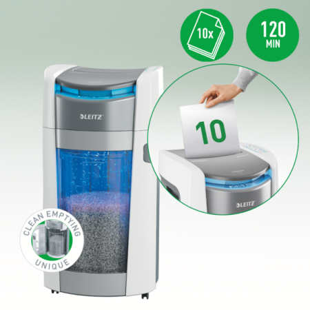 Niszczarka Leitz IQ Optimax AutoFeed 600 P5 kod: 80430000