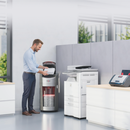 Niszczarka Rexel ShredMax AutoFeed+ 600X P4 kod: 2025600XEU + arkusze olejowe 12 szt. GRATIS!
